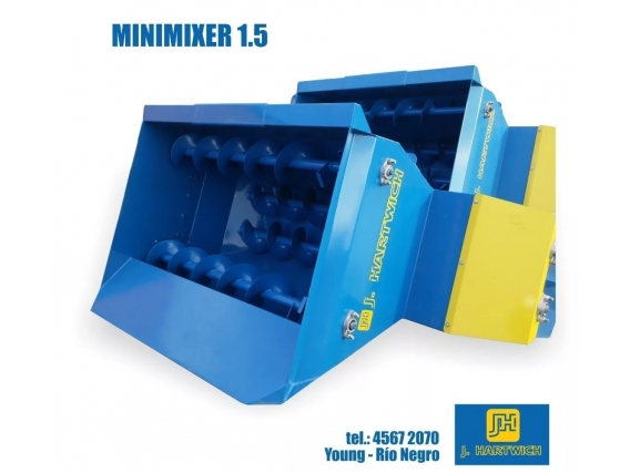 Minimixer 1.5 M3 - Mezclador De Ración Para 3 Puntos